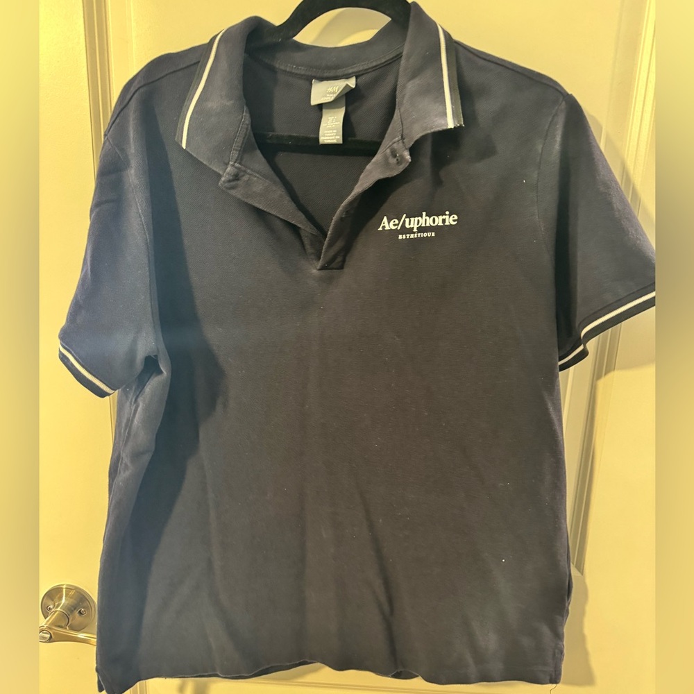 H&M Men’s Black Polo Shirt
